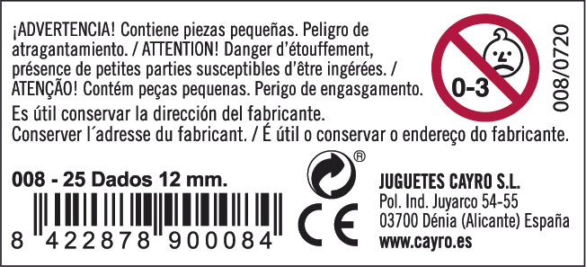 BOLSA CON 25 DADOS - Imagen 3