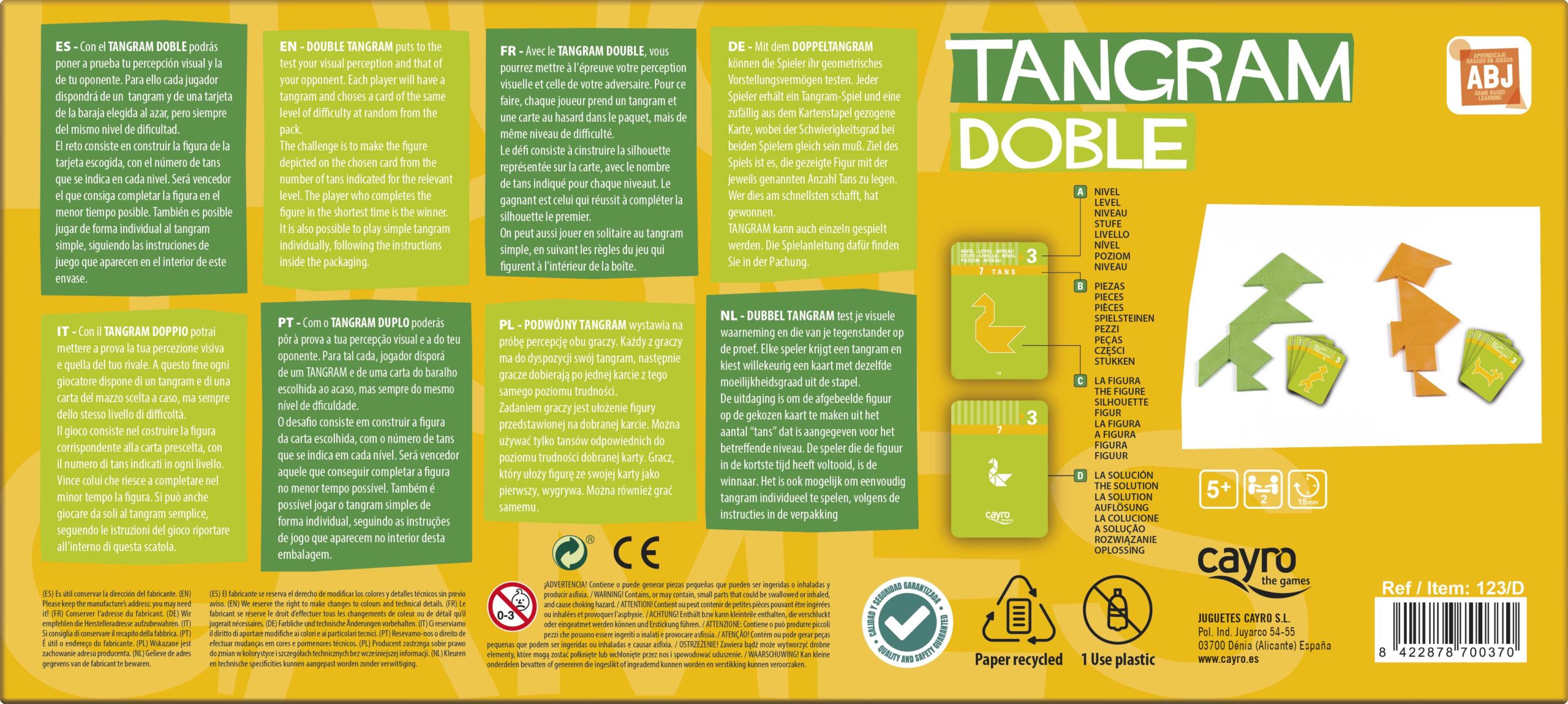 TANGRAM DOBLE - Imagen 5