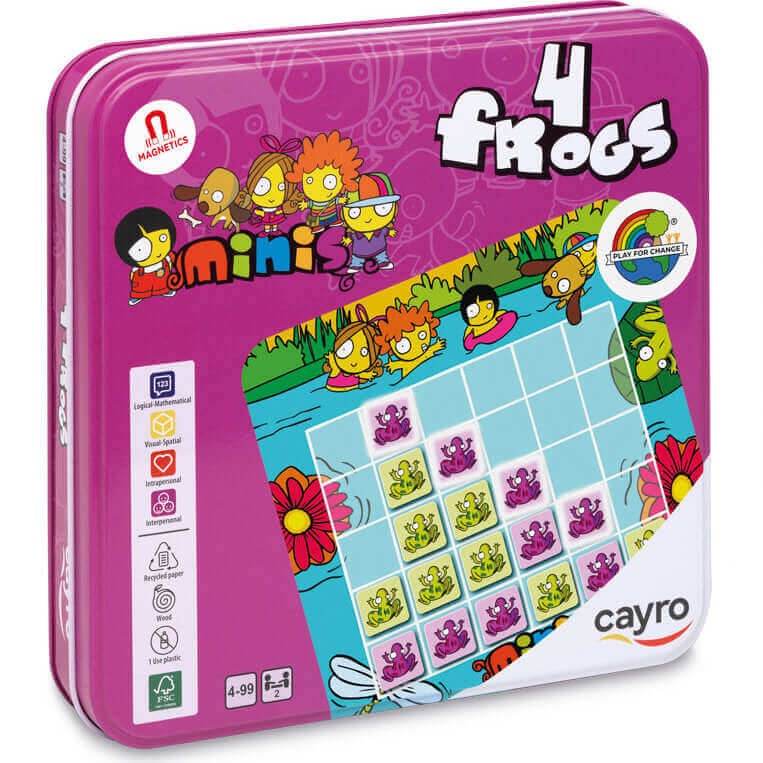 4 Frogs - Juego de mesa - Cayro - Desde 4 años - Imagen 2
