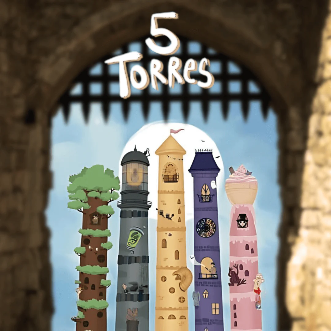 5 Torres - Juego de mesa - MALDITO GAMES - Desde 8 años - Imagen 3