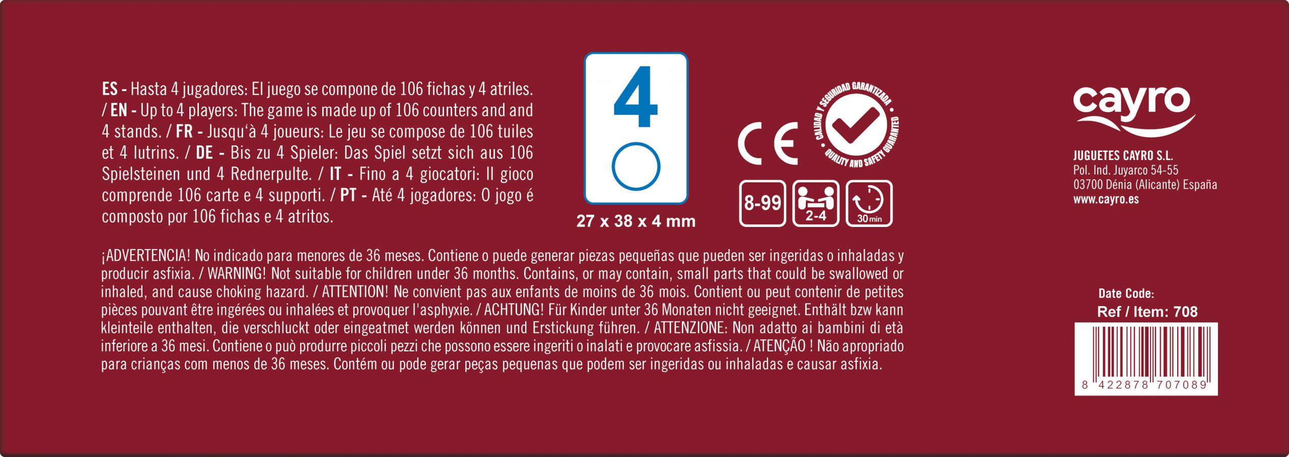 RUMMICLASSIC EN BOLSA GRANDE - Imagen 5