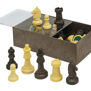 ACCESORIOS AJEDREZ Nº3 EN CAJA DE PLÁSTICO