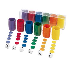 ACC. PARCHÍS 6 JUGADORES EN CAJA DE PLÁSTICO.