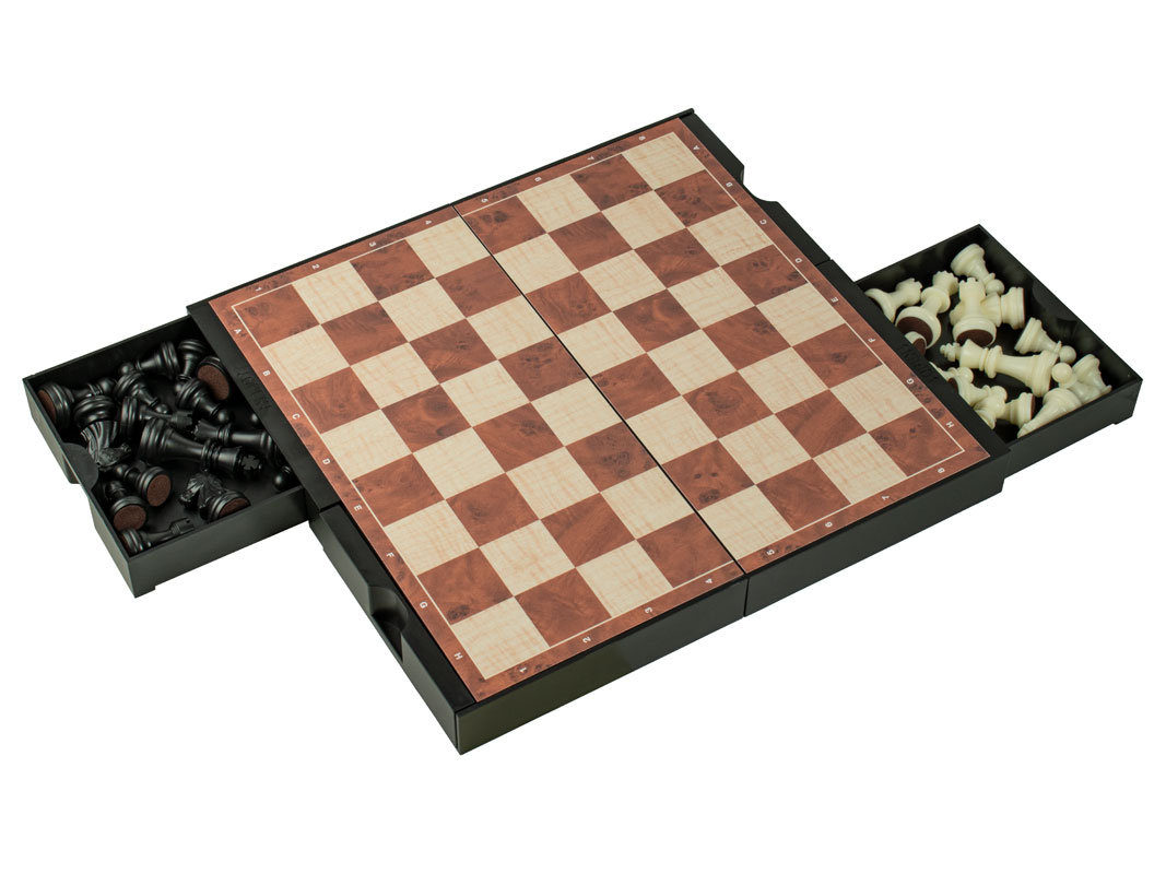 AJEDREZ – DAMAS – BACKGAMMON MAGNÉTICO - Imagen 4