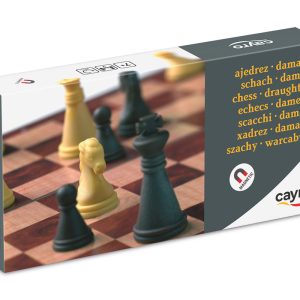 AJEDREZ-DAMAS MAGNÉTICO PEQUEÑO