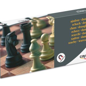 AJEDREZ-DAMAS MAGNÉTICO MEDIANO