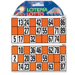 CARTONES DE LOTERÍA