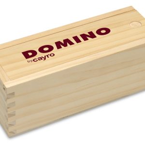 DOMINÓ CHAMELO CAJA DE MADERA