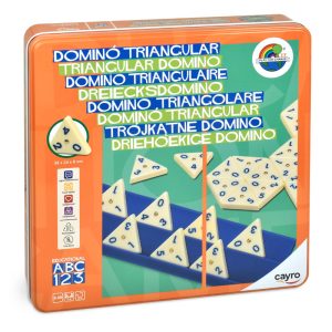 DOMINÓ TRIANGULAR METAL BOX