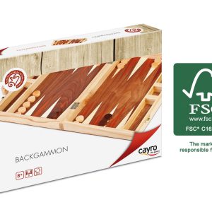 MALETÍN BACKGAMMON MARQUETERÍA