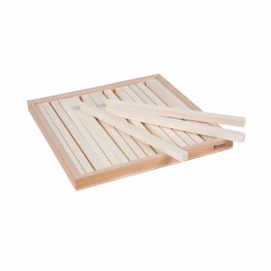 Caja con Prismas para la Escalera Marrón