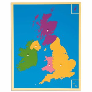 Puzzle Mapa: Reino Unido