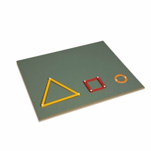 Tablero Grande para Material Geométrico Sticks