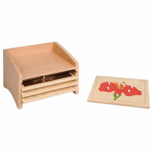 Gabinete para Puzzles Botánicos