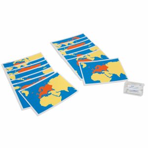 Tarjetas de Partes del Mundo