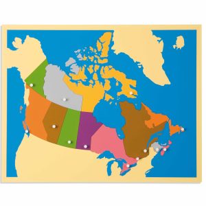 Puzzle Mapa: Canadá