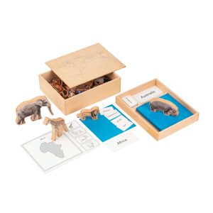 Caja de los Animales y Continentes