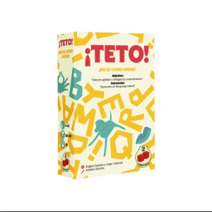 ¡Teto! – 2 Tomatoes - Juego de cartas y palabras - 8+ años · 4-10 jug. · 20-30 min